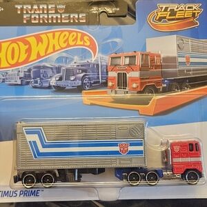 Transformers Optimus Prime Toy Truck - Red and Blue